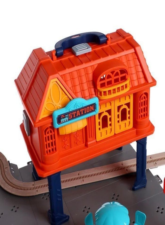 RAHU Kids City Tracks Toys 191+ PCS Train Tracks Toy for 3 4 5 6 7 Year Old Boys & Girls, Track Play Set Create City Train Games Toddler Birthday Gift - Image 5